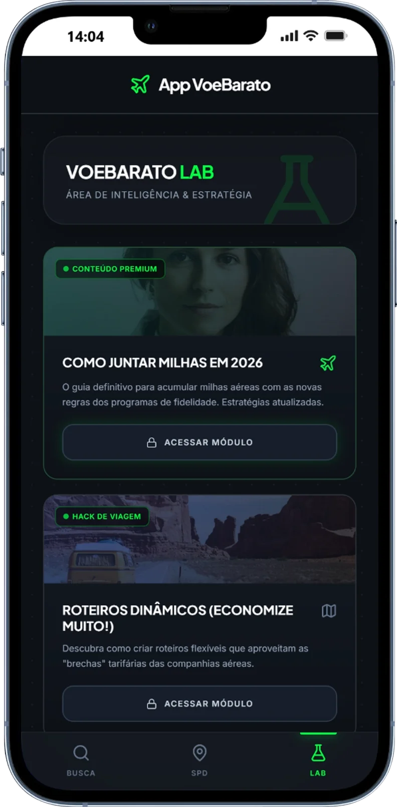 Laboratório de Milhas